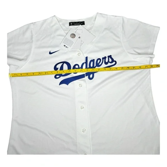 NWT Nike Cody Bellinger White Los Angeles Dodgers Name Jersey SZ XXL women’s - Picture 2 of 12